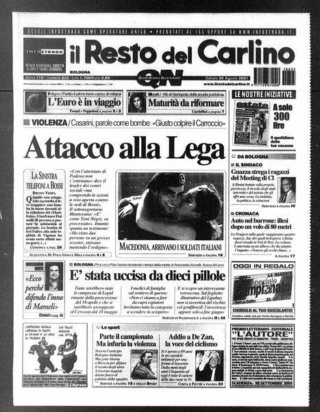 Il Resto del Carlino : giornale dell'Emilia